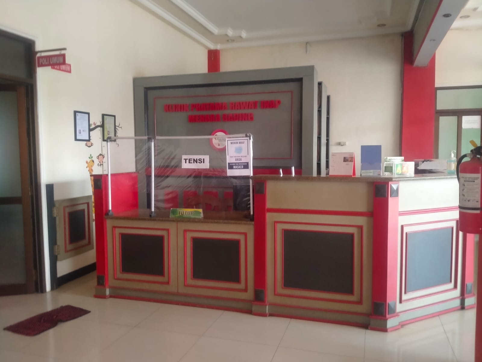 Fasilitas pendaftaran Klinik Menara Gading